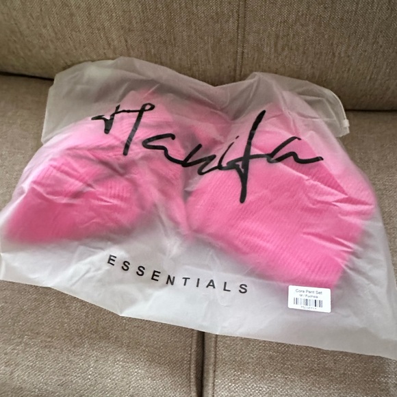 HANIFA PINK CORA PANT SET - Picture 6 of 7